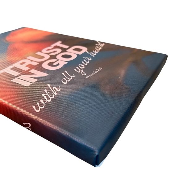 Trust in the God Wall Art, 8x12 - Picture 3 of 6